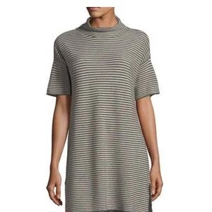 Striped Short Sleeve Dress